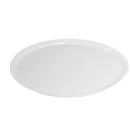 Fineline Settings White Supreme 16 and apos; and apos; Round Tray 7601-WH